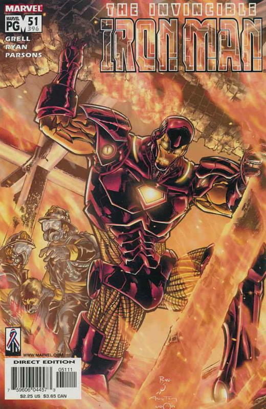 Iron Man (3rd Series) #51 VF/NM; Marvel | save on shipping - details inside