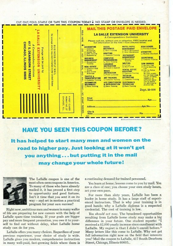 Chamber of Chills 9 VG+