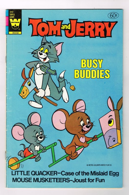 Tom and Jerry #342 (1983)   Whitman   60cent Comic