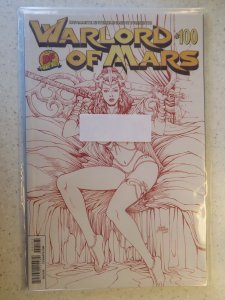 WARLORD OF MARS # 100 DYNAMIC FORCES SKETCH TOPLESS LIM 400 COA DEJAH THORIS