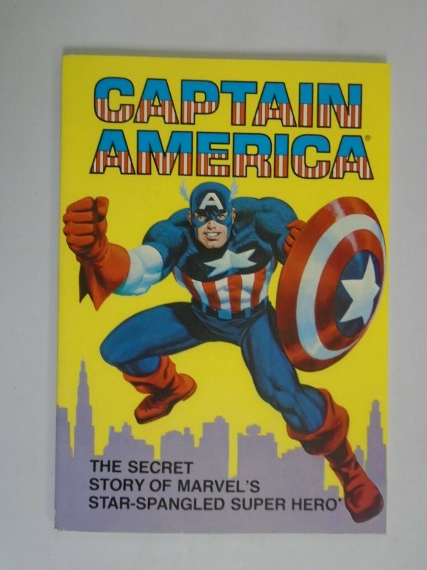 Captain America The Secret Story... TPB SC 6.0 FN price tag on rear (1981 Ideal)