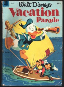 Walt Disney's Vacation Parade #4 1953-Donald Duck-Bucky Bug-Pluto-Mickey Mouse