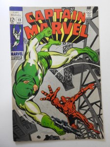 Captain Marvel #13 (1969) FN- Condition!