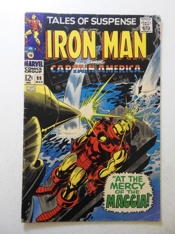 Tales of Suspense #99 (1968) VG- Condition moisture stain