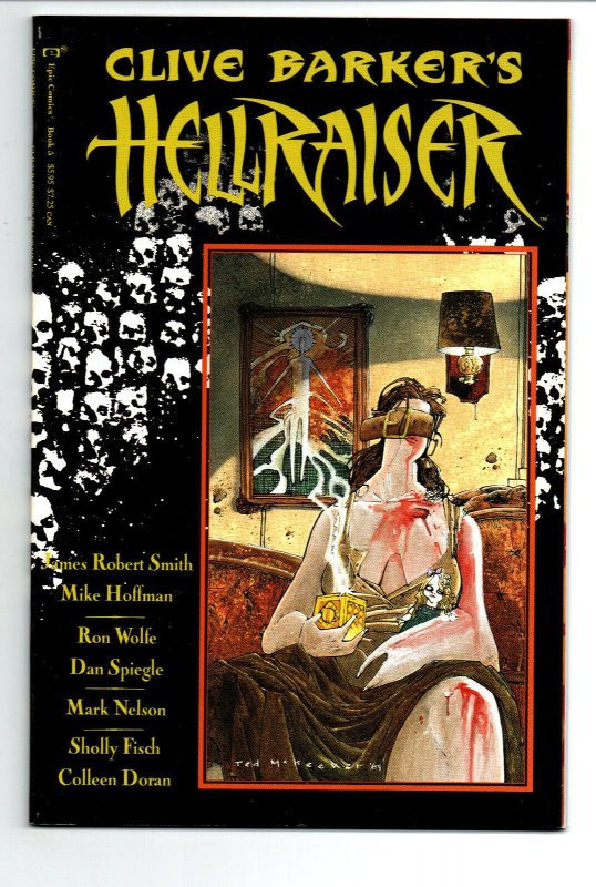 Hellraiser #5 - Clive Barker - Horror - Epic - 1990 - NM 