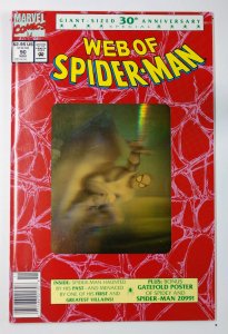 The Web Spider-Man #90 (VF/NM, 1992) NEWSSTAND Gold 2nd Printing