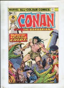 Conan The Barbarian #52 ~ Pence Variant God In The Crypt Rare! ~ (Grade 8.0)WH
