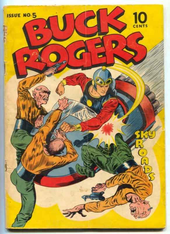 Buck Rogers #5 1942- Rare golden age comic- missing centerfold