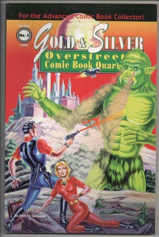 OVERSTREET'S Gold and Silver #5, DisBrow Don Rosa, 1st, 1994