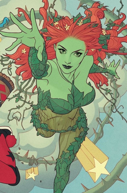 poison ivy comic art