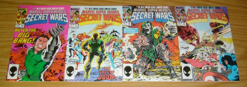 Secret Wars #1-12 VF/NM complete series - spider-man black costume 8 set lot