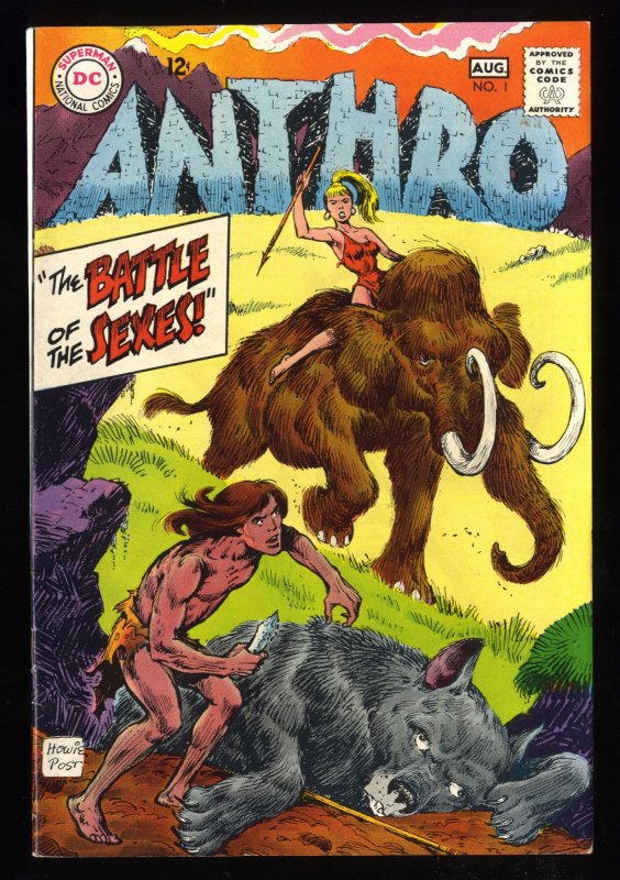 Anthro #1 FN/VF 7.0 White Pages