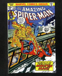 Amazing Spider-Man #133 Molten Man!