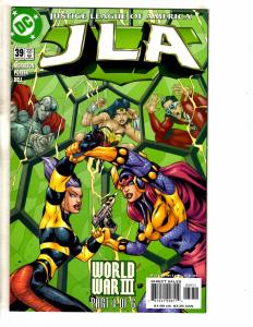 Lot Of 11 JLA DC Comic Books # 32 33 34 35 36 37 38 39 40 41 42 Batman Atom GM15