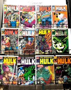 HULK  346-457 (Aug 1988--Oct 1997)  49 DIFF Fine or better, mostly better DECADE