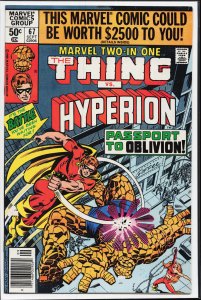 Marvel Two-in-One #67 (1980) Hyperion