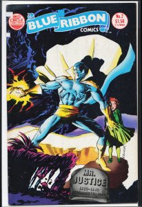 Blue Ribbon Comics #2 (1983) Mr. Justice