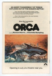 Ms. Marvel #8  Aug 1977 Carol Danvers  Captain Marvel Grotesk-Ad for Godzilla #1