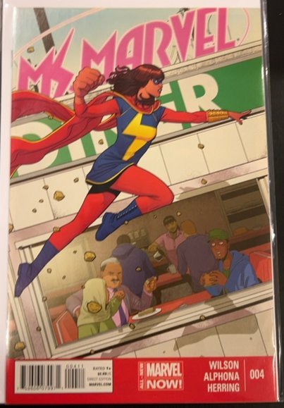 Ms. Marvel #4 (2014) Ms. Marvel 