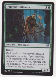 Magic the Gathering: Adventures in the Forgotten Realms - Intrepid Outlander