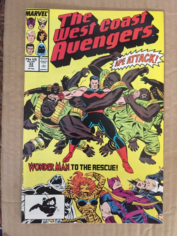 The West Coast Avengers #33