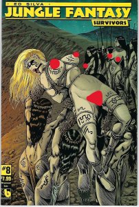 Jungle Fantasy: Survivors #8 Wraparound Nude Cover (2018)  VF/NM