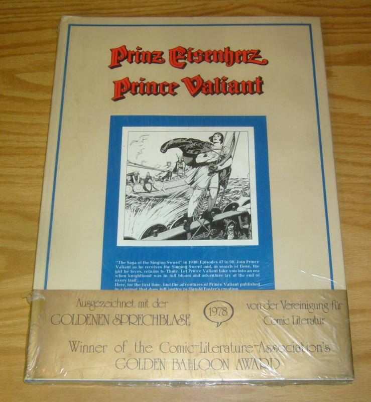 Prince Valiant HC 2 NEW - SEALED hardcover - prinz eisenherz  comic gallery 1938 