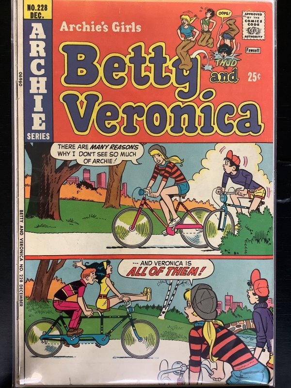 Archie's Girls Betty and Veronica #228 (1974)