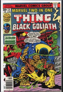 Marvel Two-in-One #24 (1977) Black Goliath