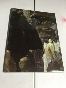 Batman Night Cries Oversized Hc Hardcover Minor Water Damage On Dust Jacket