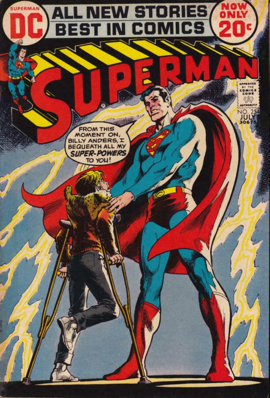 SUPERMAN #254, FN, Curt Swan, Murphy Anderson, 1939 1972, more SM in store