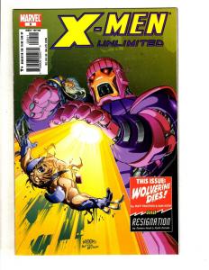Lot Of 9 X-Men Unlimited Marvel Comic Books # 1 2 2 3 4 5 6 7 9 Wolverine MF12