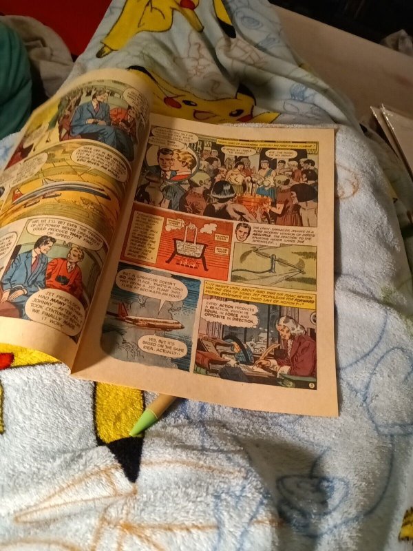 Adventures in Jet Power General Electric giveaway 1961 promotional PSA comics