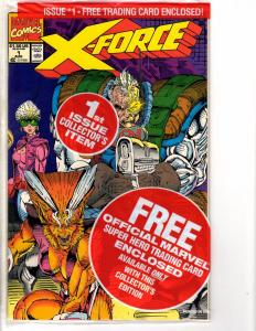 X-Force # 1 FIVE (5) Copies, 5 Different Cards Marvel Comics Deadpool Cable J68