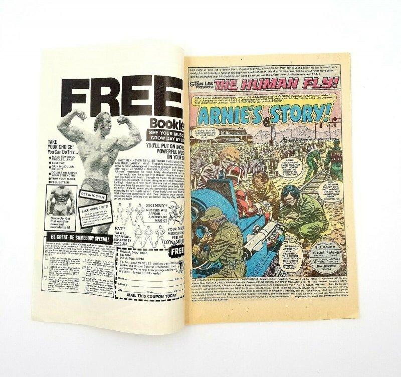 The Human Fly #12 (1978) Marvel Comics 
