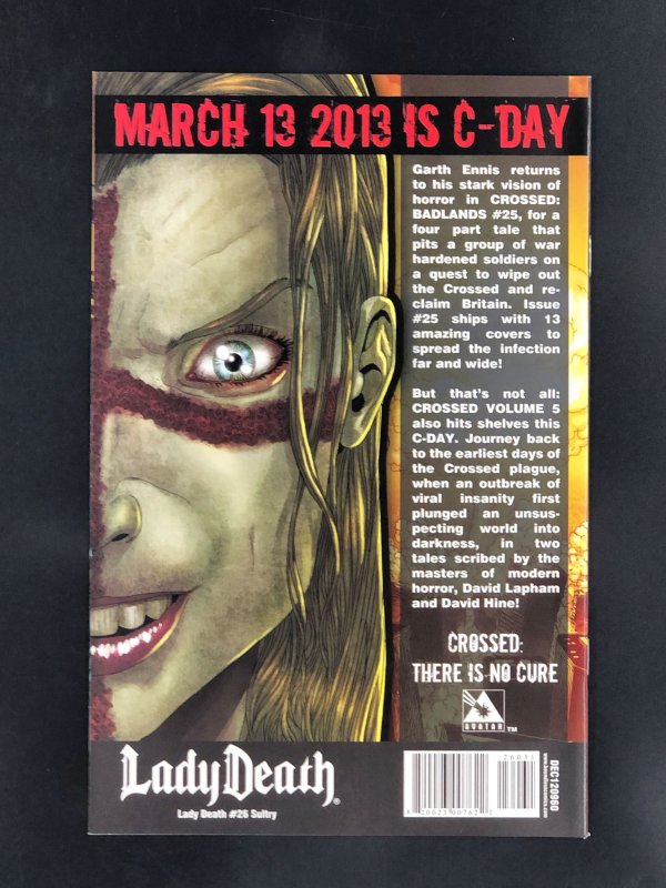 Lady Death #26 Sultry Cover (2013)