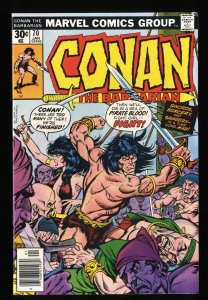 Conan The Barbarian #70 VF/NM 9.0 Marvel Comics