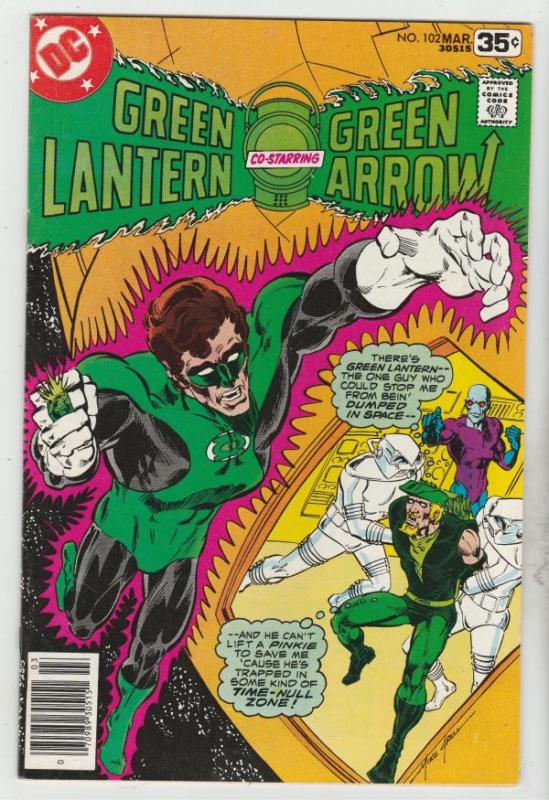 Green Lantern #102 (Mar-78) NM/NM- High-Grade Green Lantern, Green Arrow, Bla...