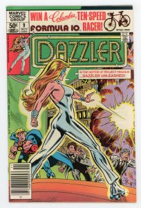 Dazzler #9 Tom DeFalco Quasar Newsstand NM