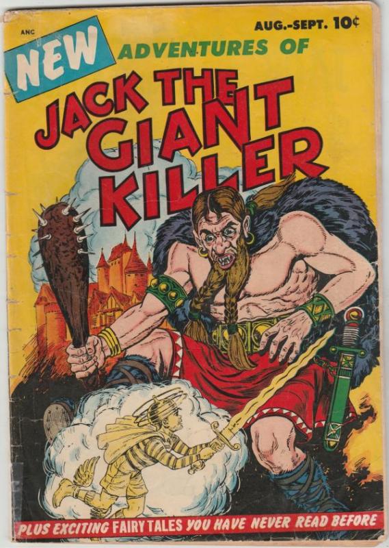 Jack The Giant Killer #1 (Aug-53) VG Affordable-Grade Jack The Giant Killer