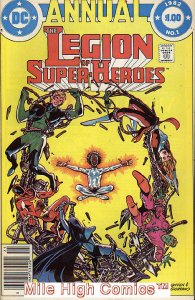 LEGION OF SUPER-HEROES ANNUAL (1982 Series) #1 NEWSSTAND Very Good Comics Book