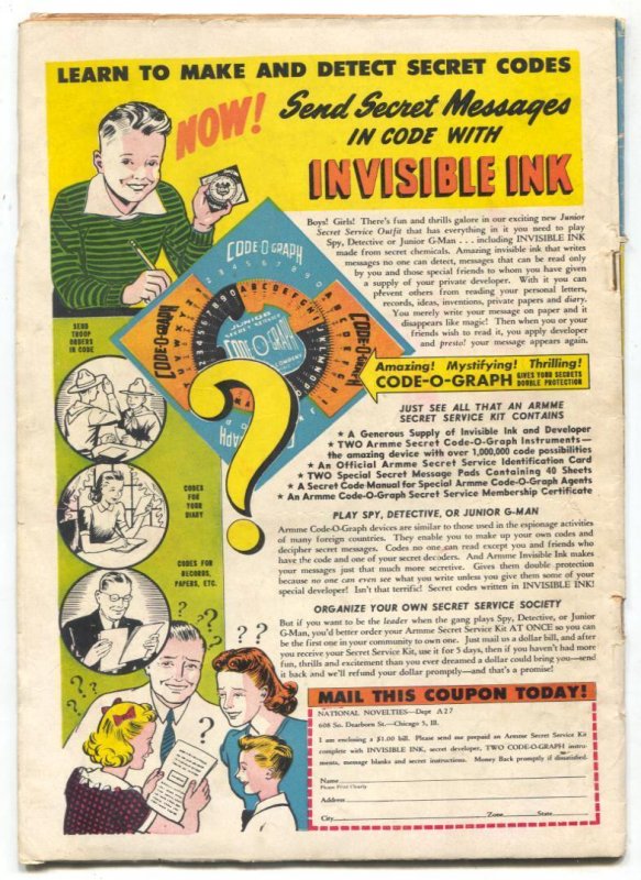 Tick Tock Tales #1  1946 - ME  -FN - Comic Book