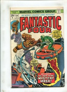 FANTASTIC FOUR #154 (6.0) MAN IN THE MYSTERY MASK!! 1979