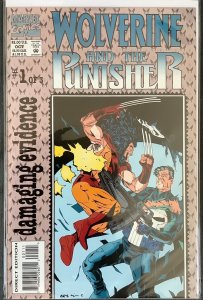 Wolverine and the Punisher: Damaging Evidence #1 and #2 (1993, Marvel) NM+