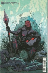 Black Manta # 1 Variant Cover NM DC [B5]