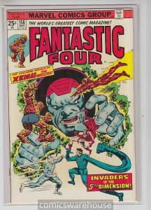 FANTASTIC FOUR (1961 MARVEL) #158 FN- -00284