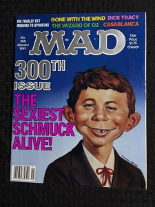 1991 MAD Humor Magazine #300 FN+ 6.5 Sexiest Schmuck Alive!