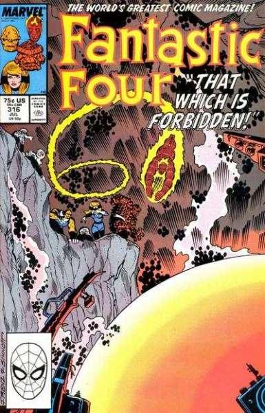 Fantastic Four (1961 series) #316, VF (Stock photo)