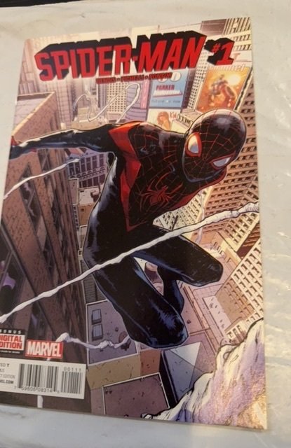 Spider-Man #1  (2016) Miles miracles solo series first print
