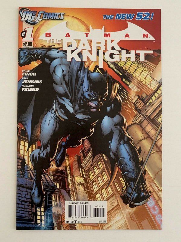 Batman: The Dark Knight #1 First Print New 52 [Dc Comics, 2011] NM